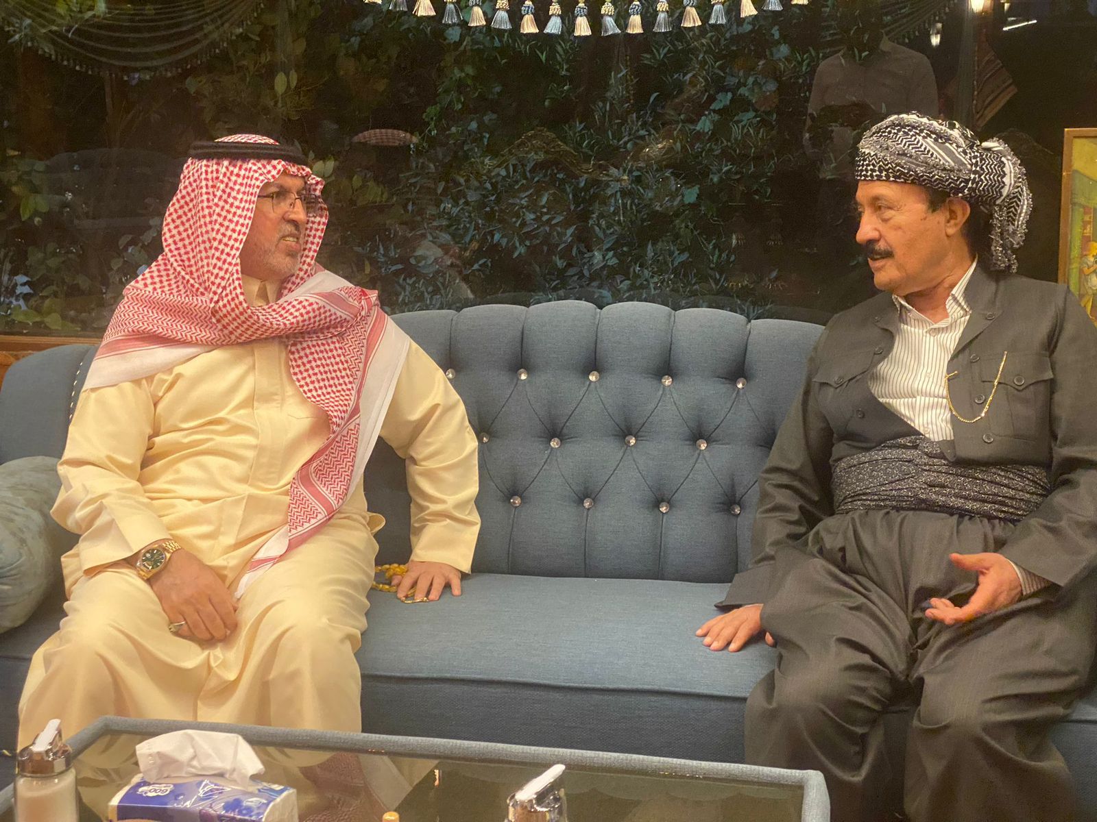 الشيخ الدكتور أحمد العلواني، يلتقي الشيخ نوزاد أنور بك